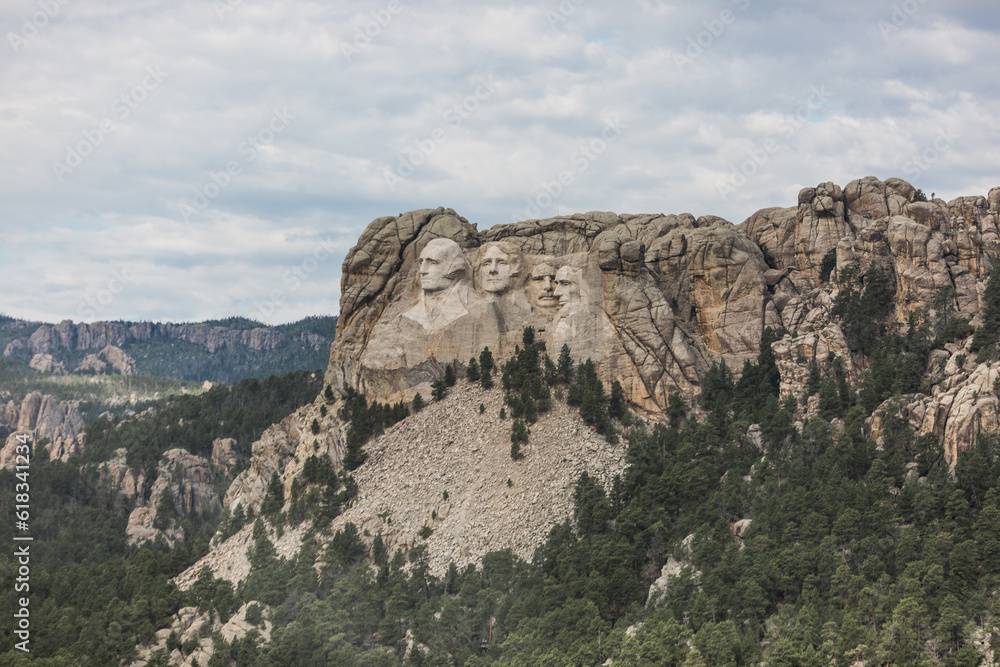 Naklejka premium Mount Rushmore in South Dakota