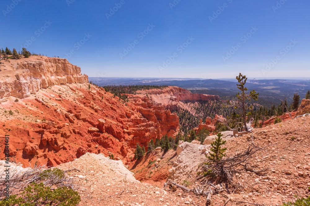 Landscape of Bryce Canyon National Park in Utah