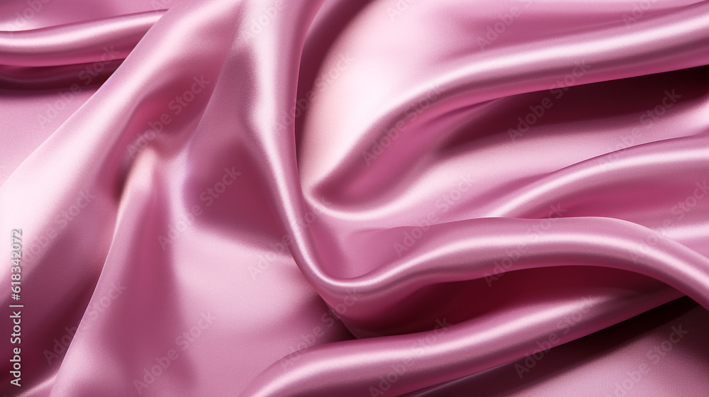Satin texture. Generative AI image. Satin texture. Generative AI image.