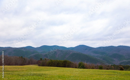 landscape with mountains and sky © Malique