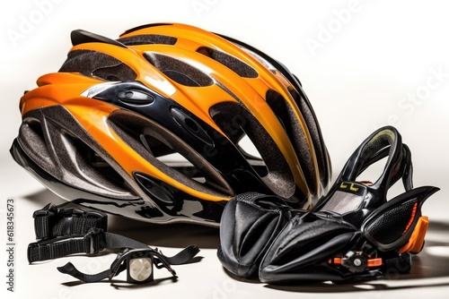 Cycling tools and equipment photography