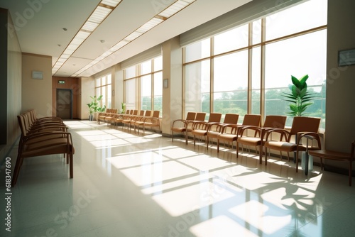 empty hospital waiting area photography © NikahGeh