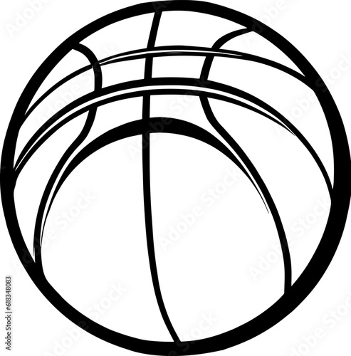 icon doodle basketball sport