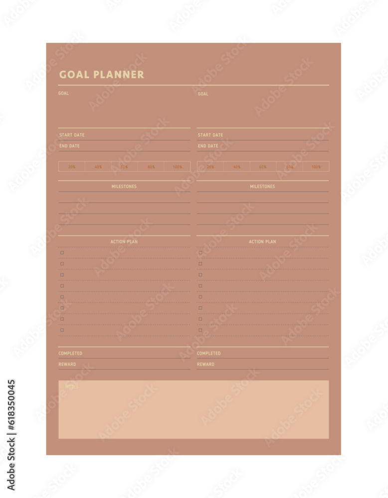 Goal Planner. Goal Planner.