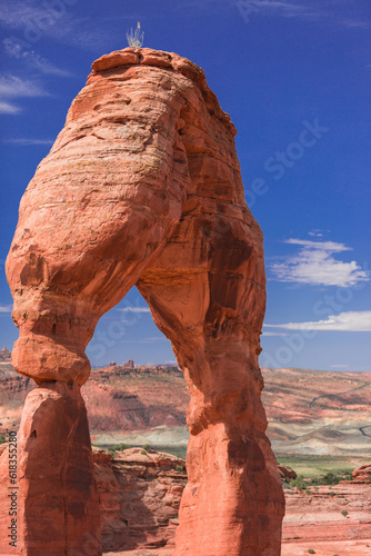 The Delicate arch in the National Park of Utah
