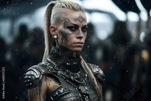 Dark Viking Warrior - Dystopic Saga!