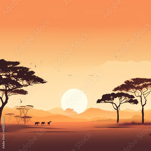 Savanah Africa Wallpaper