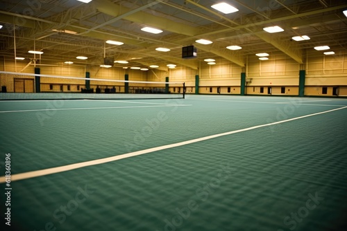 indoor tennis court arena flat lay design ideas photography