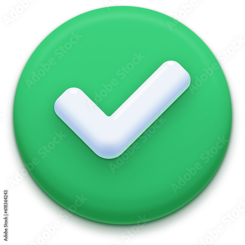 vector check mark button