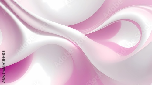 pink wave background, generative Ai art