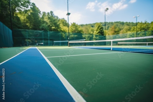 outdoor tennis court tools and equipment photography © NikahGeh