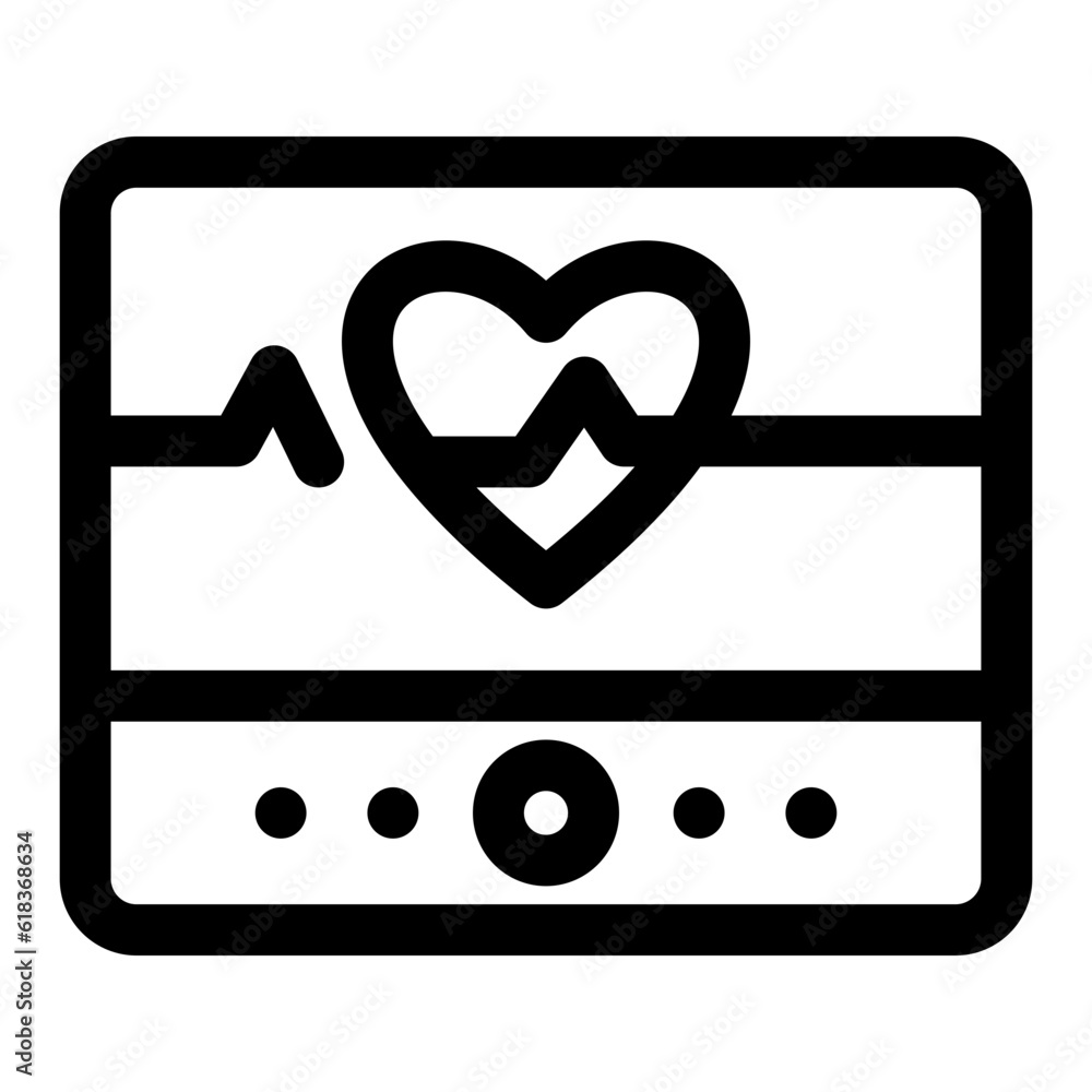 health monitoring icon health monitoring icon
