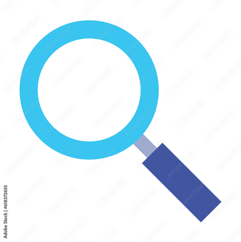 magnifying glass isolated on white magnifying glass isolated on white