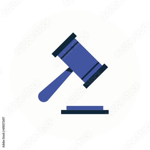 judge hammer icon