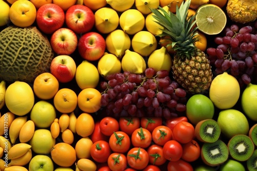 realistic fruits market design ideas photography