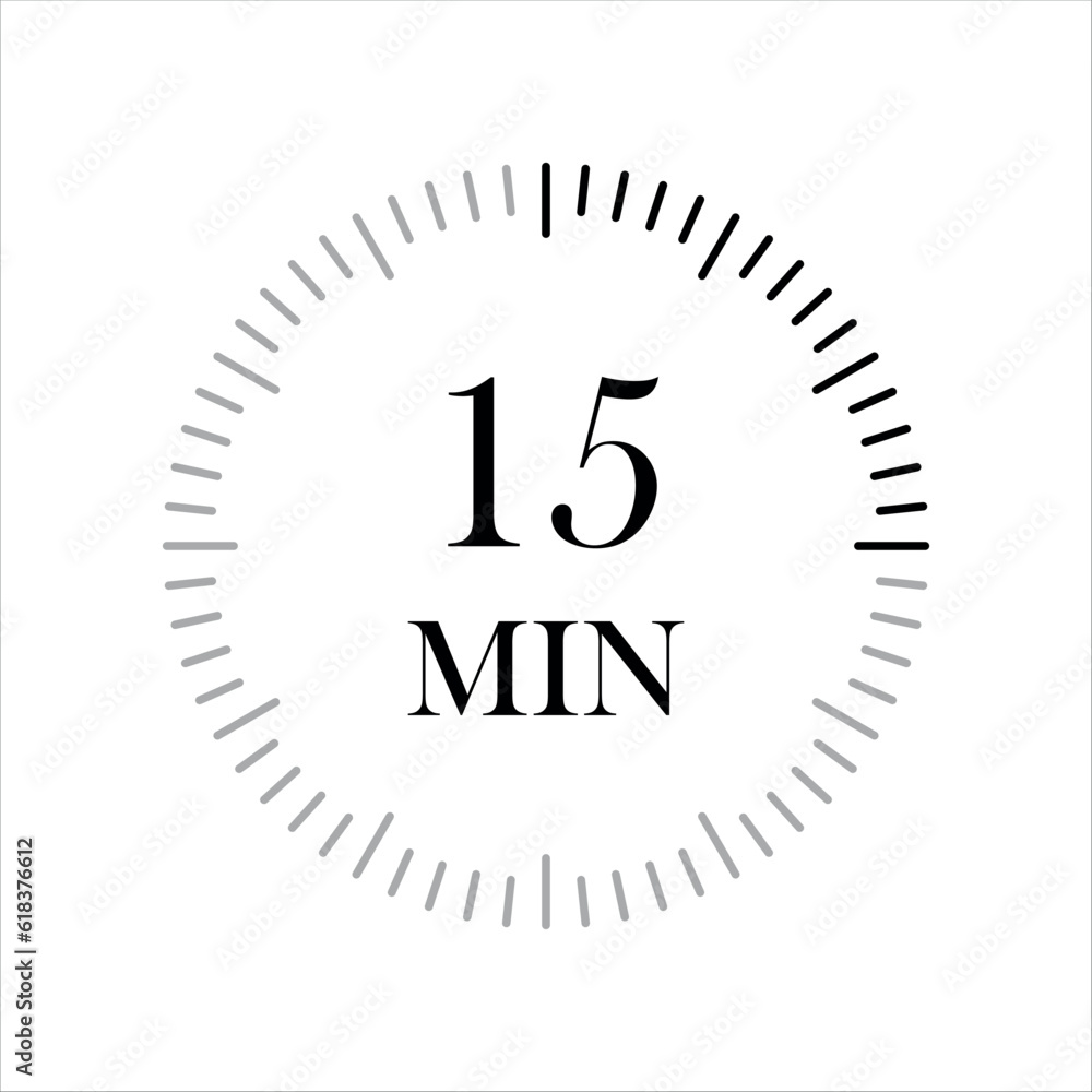 15 minute timers Clocks, Timer 15 min icon. 15 minute timers Clocks, Timer 15 min icon.
