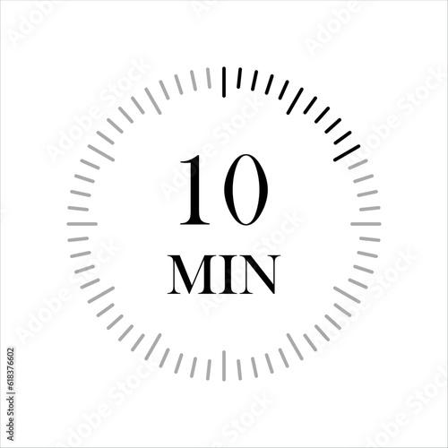 10 minute timers Clocks, Timer 10 min icon.