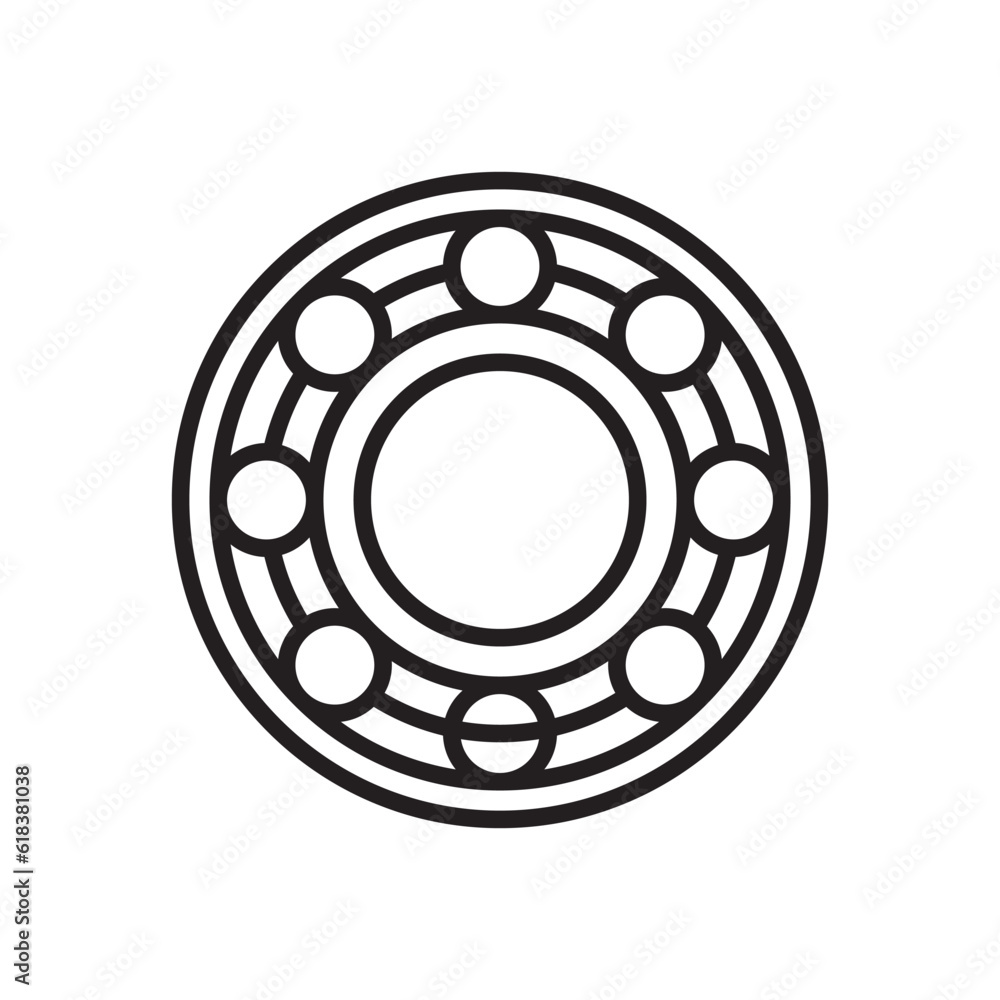 Bearing icon vector design templates simple and modern
