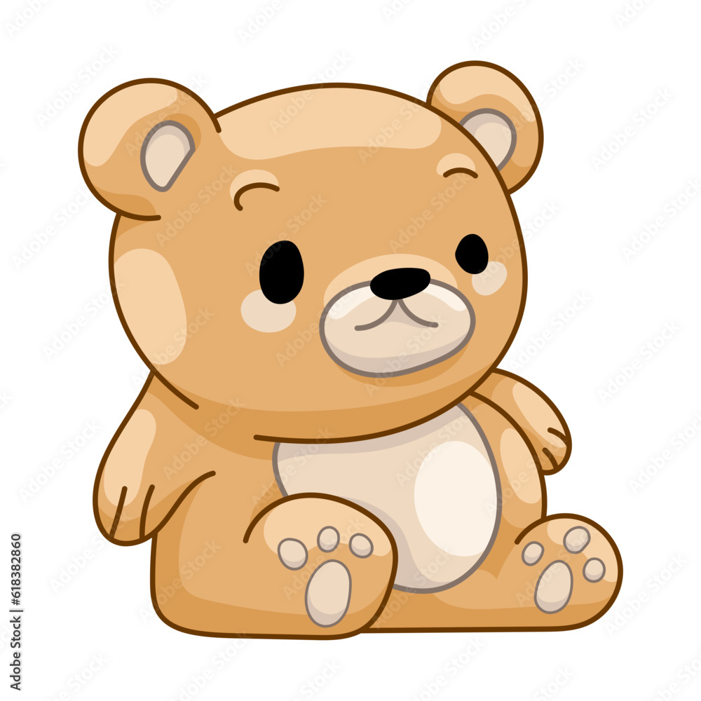 Teddy Bear Toy Sticker Teddy Bear Toy Sticker