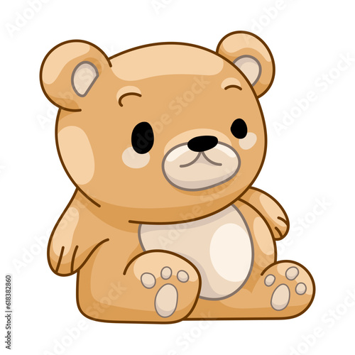 Teddy Bear Toy Sticker