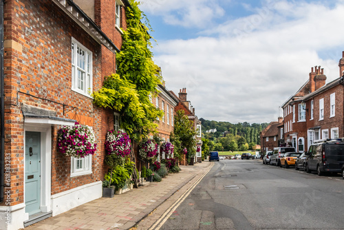 View down New Street looking towards the river  Henley on Thames 
