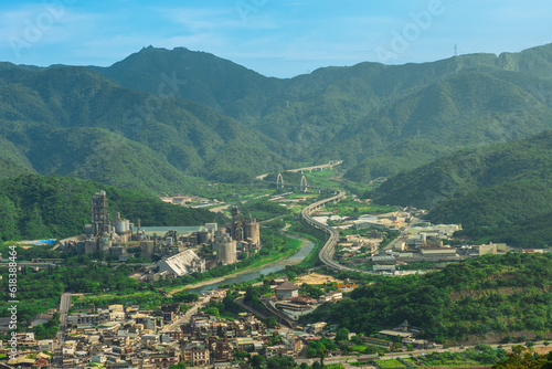 scenery of Suao township in Yilan County, Taiwan