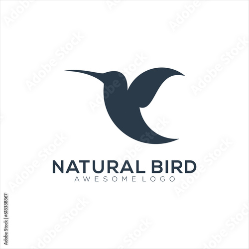 Bird icon Silhouette Illustration