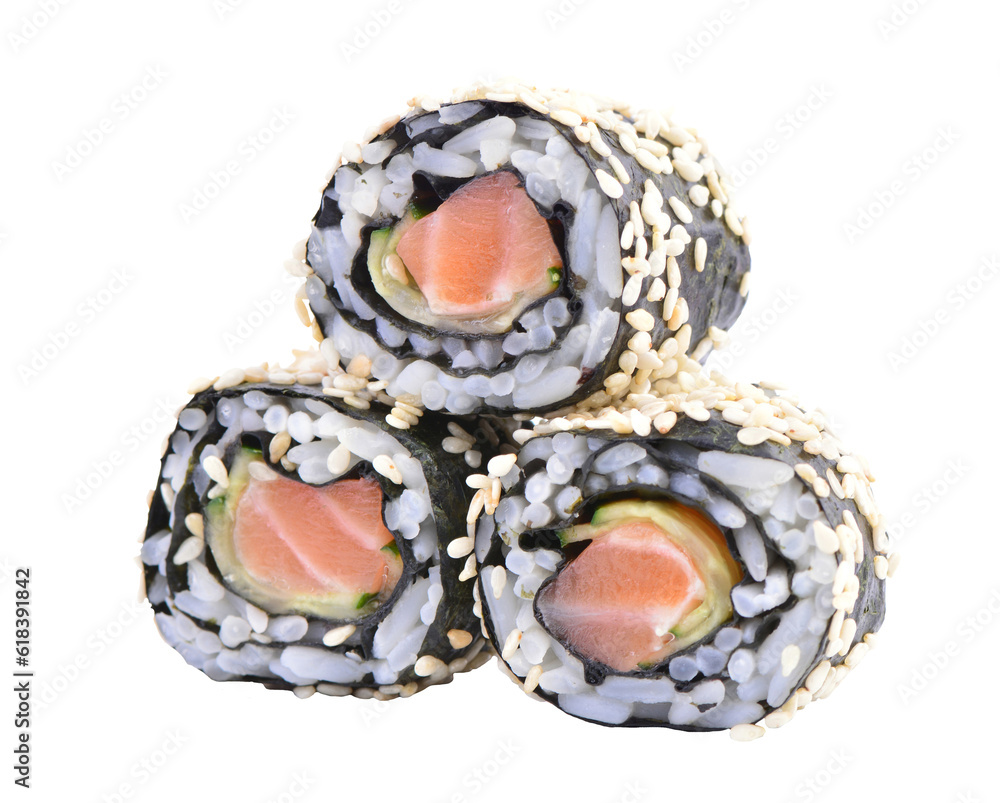 Sushi roll isolated Sushi roll isolated