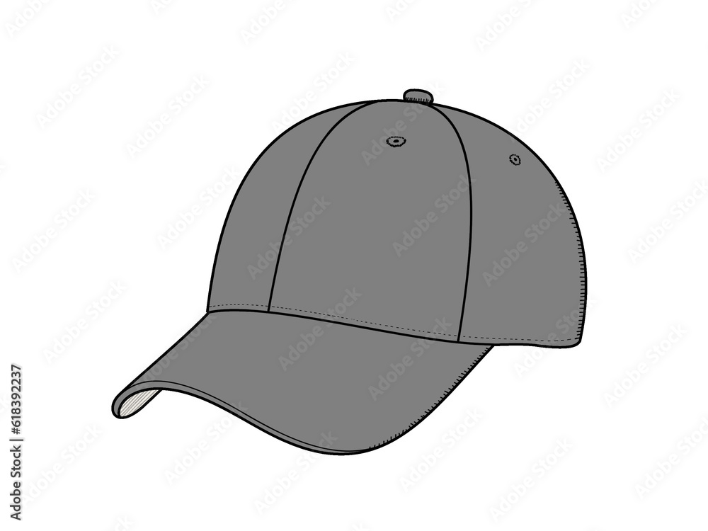 baseball cap vector illustration baseball cap vector illustration