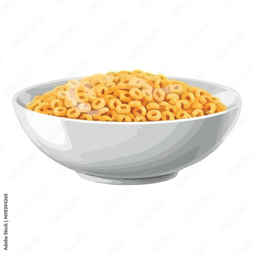 Healthy eating cereal bowl fresh