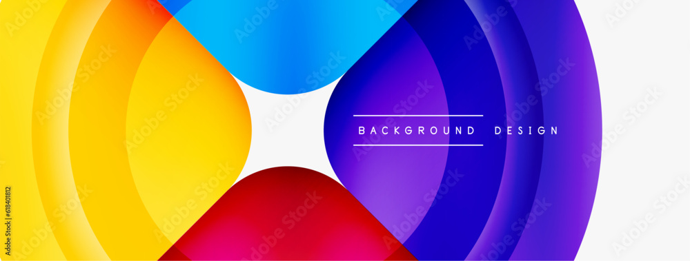 Circle abstract background. Wallpaper, banner, background, landing page, wall art, invitation, print, poster Circle abstract background. Wallpaper, banner, background, landing page, wall art, invitation, print, poster