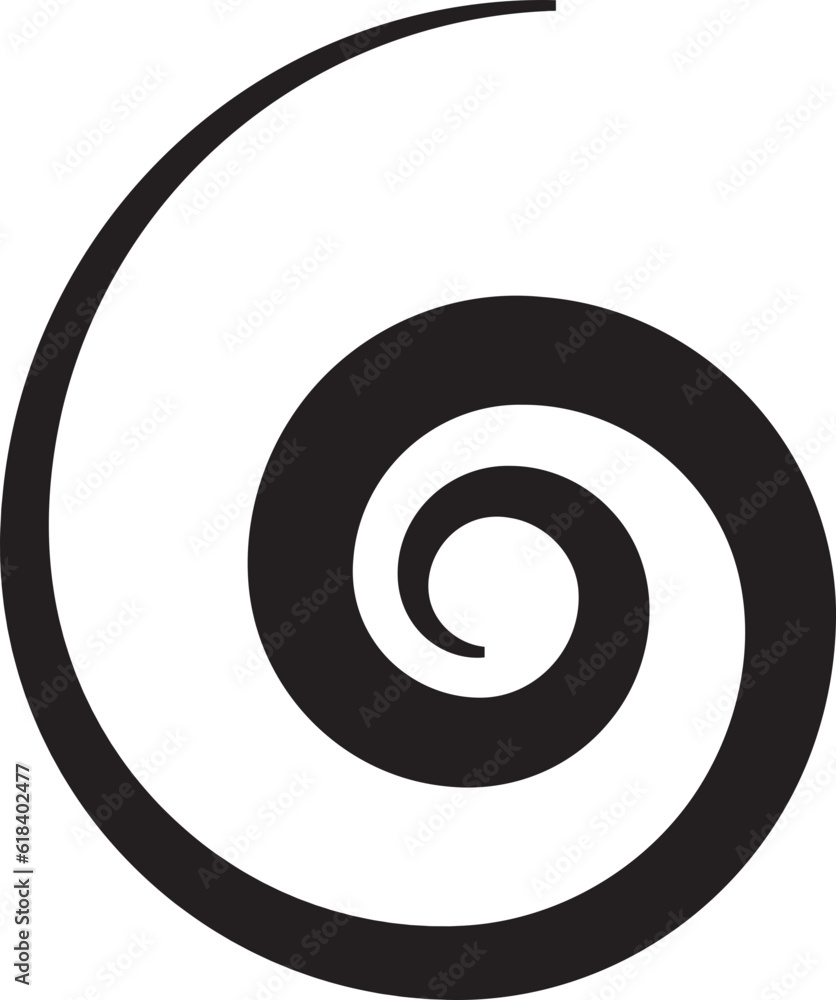 Minimalist spiral swirl Minimalist spiral swirl