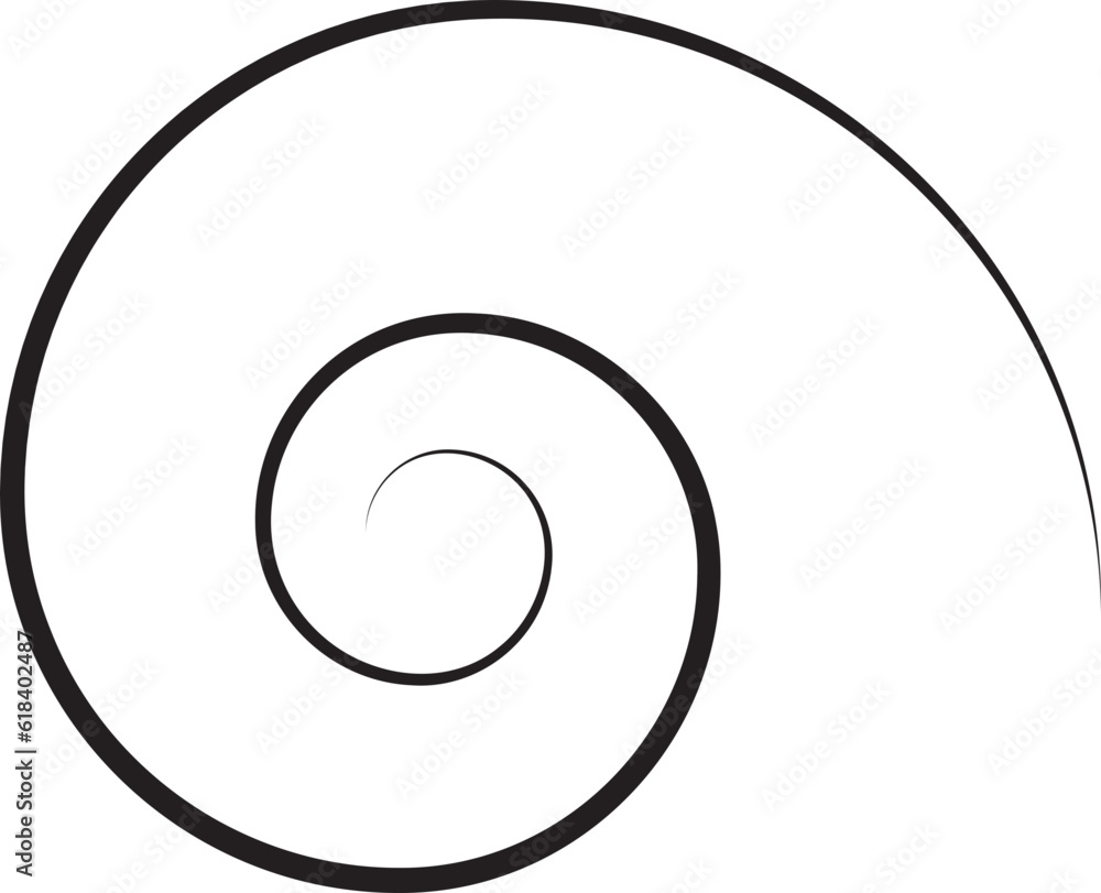 Minimalist spiral swirl Minimalist spiral swirl