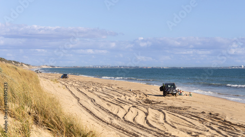 Offroading on the beach