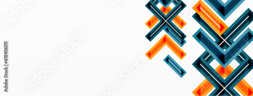 Minimal geometric background cross line. Design for wallpaper, banner, background, landing page, wall art, invitation, prints, posters