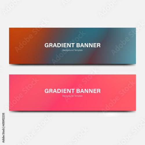 header banner abstract gradient background