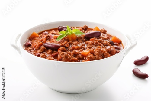 Bowl chili con carne. Generate Ai