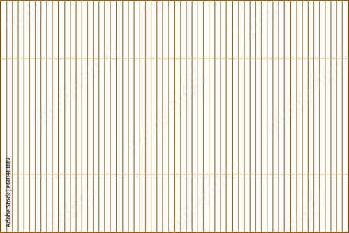 Wallpaper Mural Elegant trellis of pattern. Design of vertical stripe gold on white background. Design print for illustration, texture, textile, wallpaper, background. Set 1 Torontodigital.ca