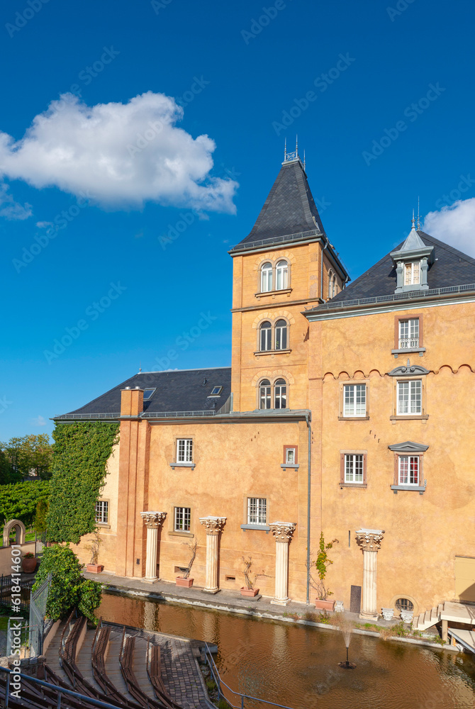 Schloss Edesheim. Region Pfalz im Bundesland Rheinland-Pfalz in Deutschland