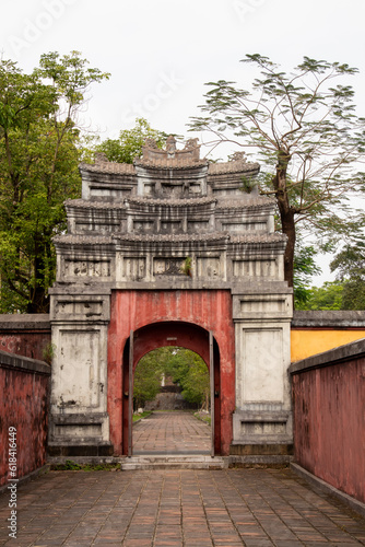 entrance to the temple