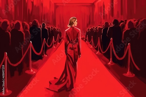 The red carpet was rolled out. (Illustration, Generative AI)