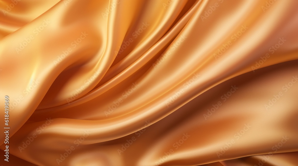 Silk Unfurled, Abstract Background with Luxurious Wavy Folds of Satin Velvet Material, generative ai. Silk Unfurled, Abstract Background with Luxurious Wavy Folds of Satin Velvet Material, generative ai.