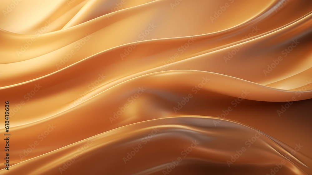 Silk Unfurled, Abstract Background with Luxurious Wavy Folds of Satin Velvet Material, generative ai. Silk Unfurled, Abstract Background with Luxurious Wavy Folds of Satin Velvet Material, generative ai.