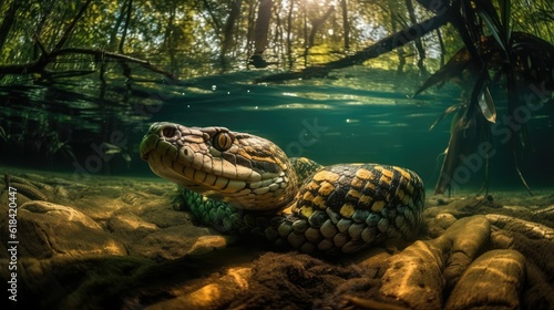anaconda (Eunectes murinus)
