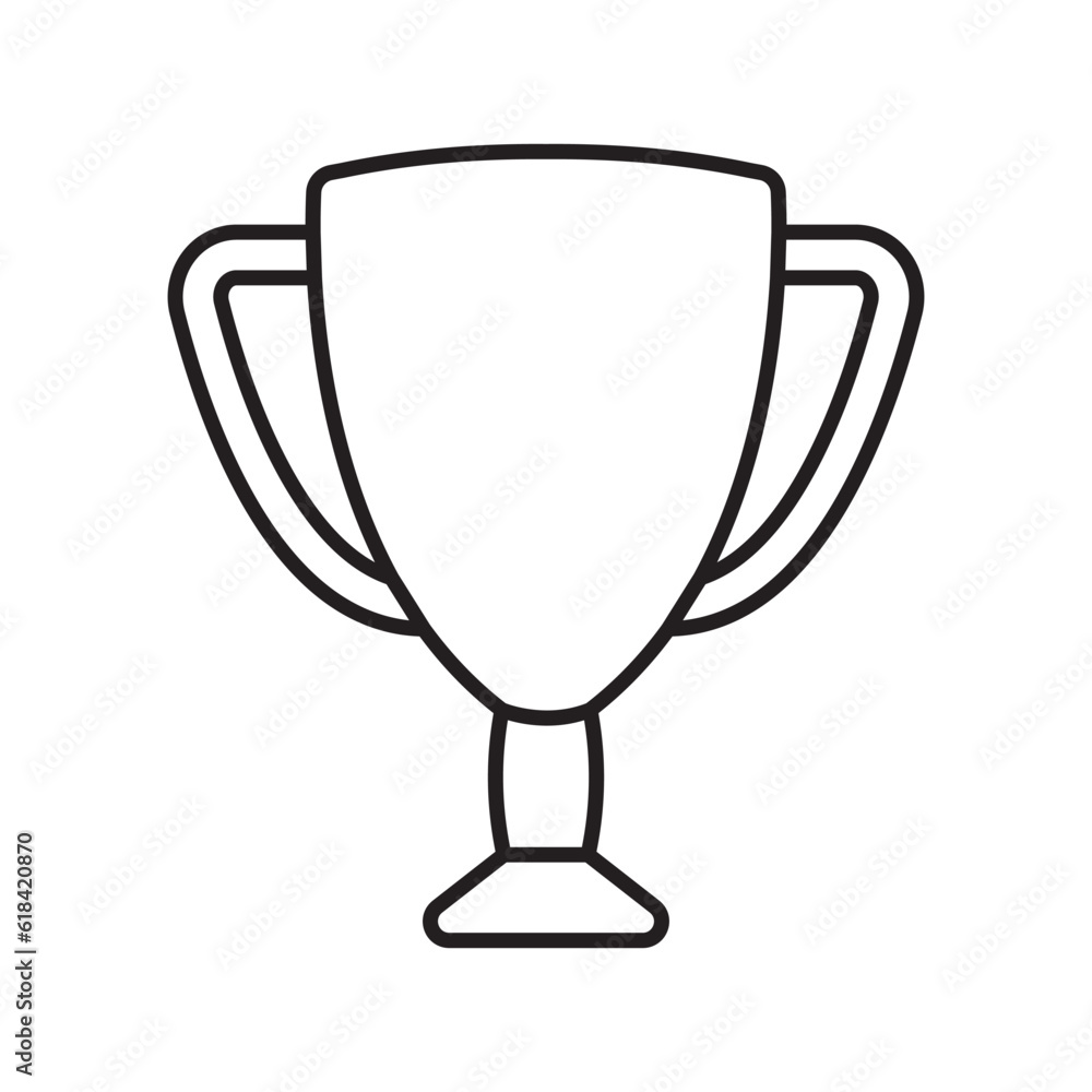 trophy icon, award vector trophy icon, award vector