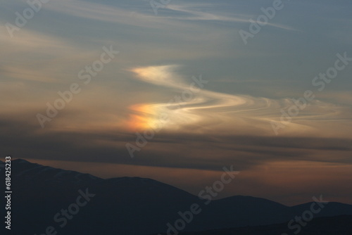 clouds over the mountains © Kadir