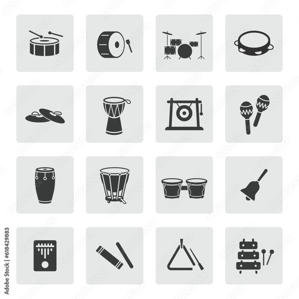 vektorov-grafika-percussion-instruments-icon-set-drum-cymbals