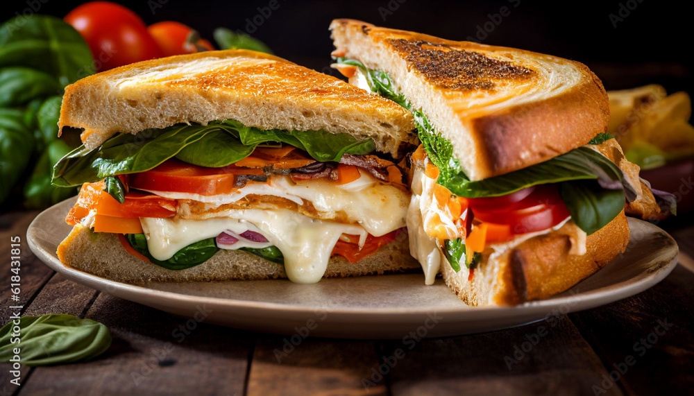 Mega schöne Sandwiches, Ursache für Übergewicht und Fette Personen ohne Diät und Nachhaltigkeit sorgt für Jojo Effekt beim Abnehmen, Generative AI Mega schöne Sandwiches, Ursache für Übergewicht und Fette Personen ohne Diät und Nachhaltigkeit sorgt für Jojo Effekt beim Abnehmen, Generative AI