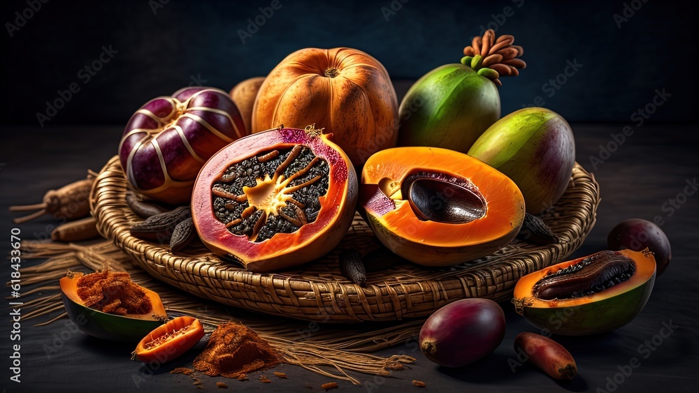 Naklejka premium Frutta varia