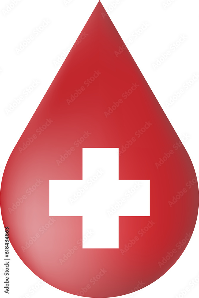 Blood drop with medical sign. Blood donation, World blood donor day. Blood drop with medical sign. Blood donation, World blood donor day.